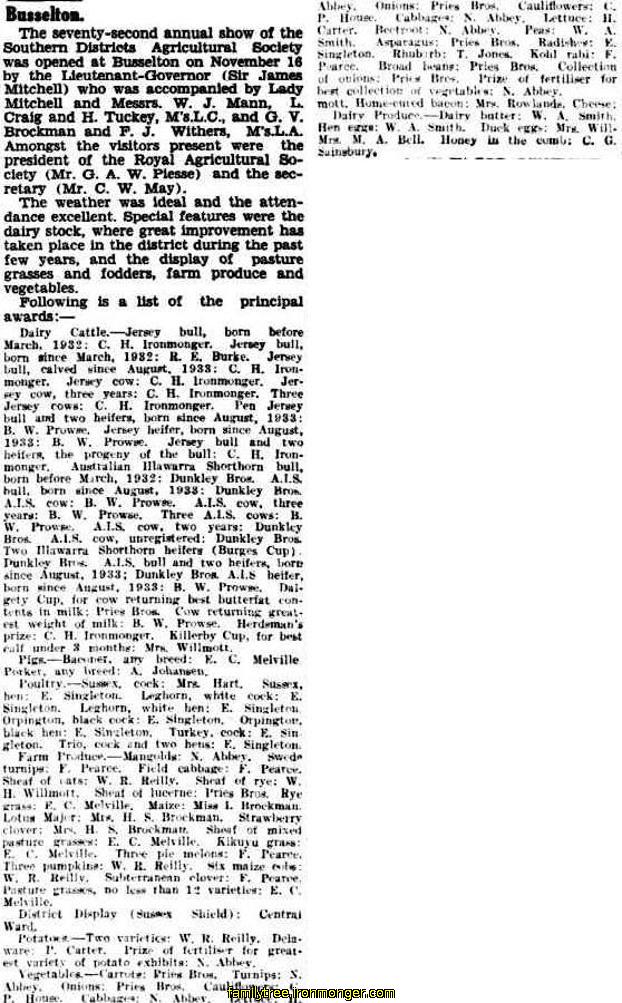 The West Australian (Perth, WA : 1879 - 1954), Saturday 24 November 1934, page 6