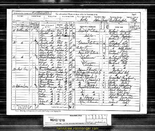 1891 UK Census