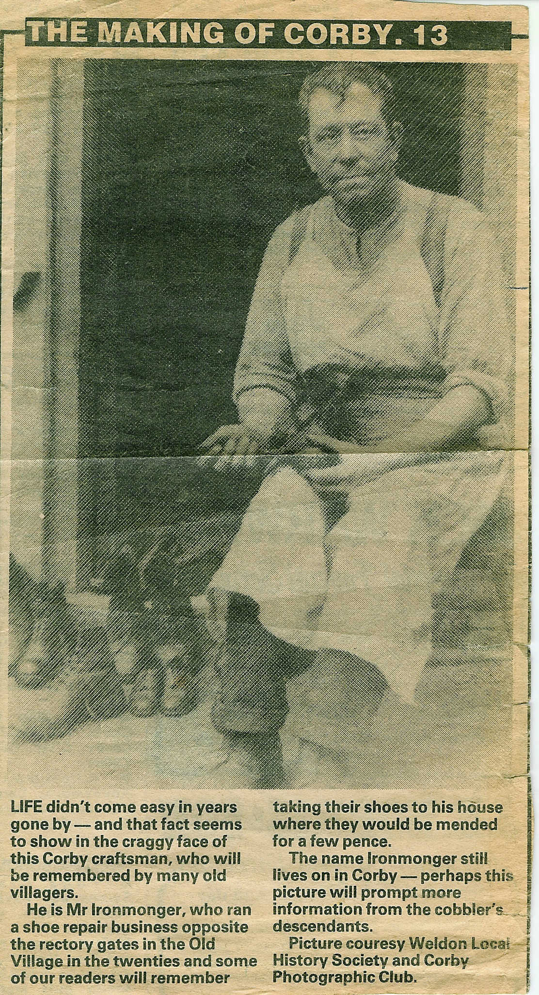 Article from Newspaper