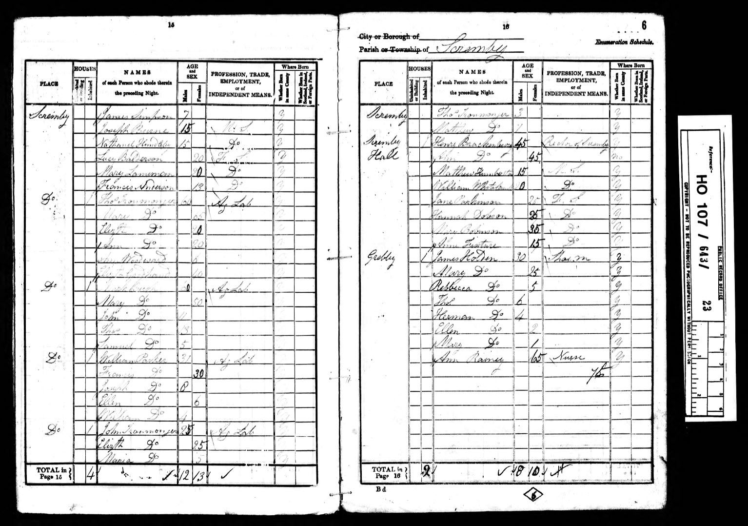 1841 UK Census